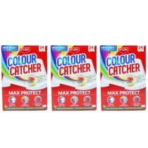Dylon Colour Catcher Max Protect Laundry Sheets 24 Sheets - Pack of 3