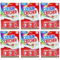 Dylon Colour Catcher Max Protect Laundry Sheets 24 Sheets - Pack of 6