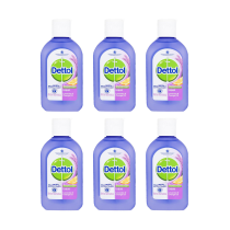 Dettol Disinfectant Liquid Lavender & Orange Oil 500ml - Pack of 6