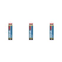 Soudal Silirub LMN Neutral Silicone 300ml Chartwell Green - Pack of 3