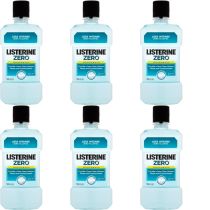 Listerine Zero Mild Mint 500ml - Pack of 6