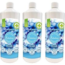 Fabulosa Laundry Cleanser Washing Disinfectant Liquid Fresh Breeze 1L - Pack of 3