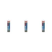 Soudal Silirub LMN Neutral Silicone 300ml White - Pack of 3