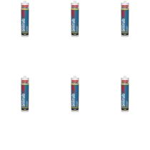 Soudal Silirub LMN Neutral Silicone 300ml White - Pack of 6