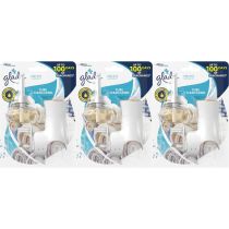 Glade Pure Clean Linen Electric Scented Oil Holder & Refill 20ml - Pack of 3