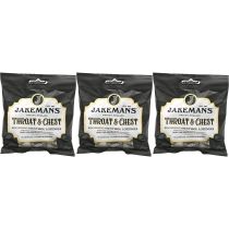 Jakemans Throat and Chest Menthol Sweets Cherry 73g - Pack of 3