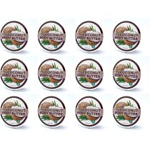 Derma V10 Coconut Body Butter Deep Moisturizing & Nourishment 220ml - Pack of 12