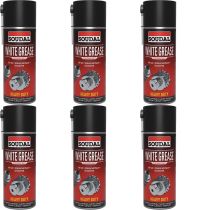 Soudal White Grease Spray 400ml - Pack of 6