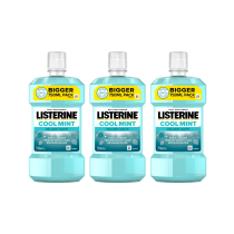 Listerine Mouthwash Cool Mint 750ml - Pack of 3