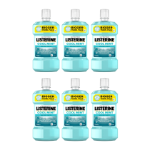 Listerine Mouthwash Cool Mint 750ml - Pack of 6