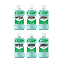Listerine Multi Protect Gum Mild Mint Mouthwash 500ml - Pack of 6