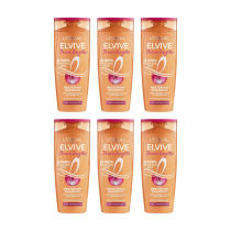L'Oreal Paris Elvive Dream Lengths Long Hair Restoring Shampoo 250ml - Pack of 6