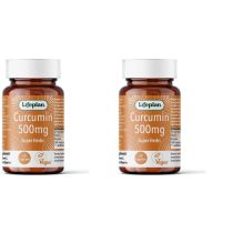 Lifeplan Super Herbs Curcumin 500 mg 60 Capsules - Pack of 2