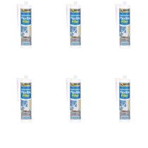 Everbuild Flexible Decorators Filler White 290ml - Pack of 6