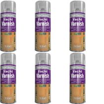 Paint Factory Yacht Varnish All Purpose Clear Gloss Finish 400ml - Pack of 6