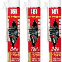 Gorilla Filler Expanding Foam Filler 750ml - Pack of 3