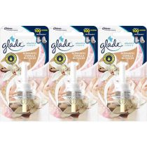 Glade Electric Plug In Scented Oil Refill Vanilla Blossom 20ml - Pack of 3