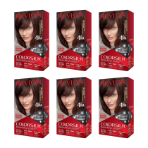 Revlon Colorsilk Hair Colour Dark Mahogany Brown 32 - Pack of 6