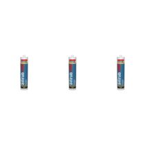 Soudal Silirub LMN Neutral Silicone Sealant Anthracite Grey 300ml - Pack of 3