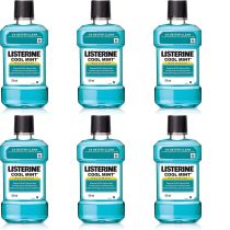Listerine Antibacterial Mouthwash Coolmint 500ml - Pack of 6