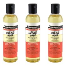 Aunt Jackies Flaxseed Recipes Soft All Over Multi Purpose Oil 237ml - Pack of 3