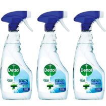 Dettol Surface Cleanser Antibacterial Spray 750ml - Pack of 3
