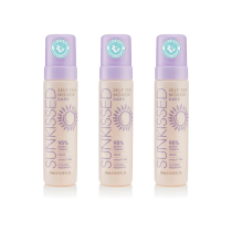 Sunkissed Dark Coconut Fragrance Self Tan Mousse 200ml - Pack of 3
