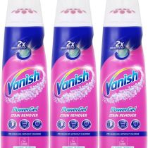 Vanish Gold PowerGel Pre-Treat Stain Remover 200ml - Pack of 3