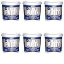 Everbuild 113 Plumbers Putty Beige, 750 g - Pack of 6