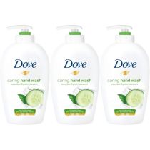 Dove Cucumber and Green Tea Caring Hand Wash 250ml - Pack of 3
