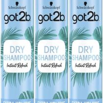 Schwarzkopf got2b Fresh It Up Dry Shampoo Extra Volume 200ml - Pack of 3