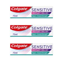 Colgate Sensitive Instant Relief Enamel Repair Toothpaste 75 ml - Pack of 3