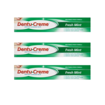 Dentu Creme Denture Cleansing Toothpaste Fresh Mint 75ml