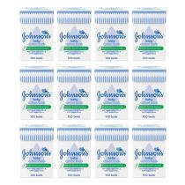 Johnsons Baby Cotton Buds 100 Buds - Pack of 12