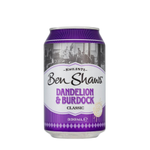 Ben Shaws Dandelion & Burdock Classic Can Est. 1871 330ml