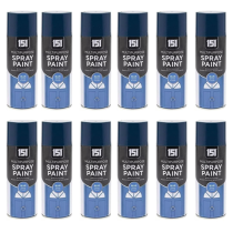 151 Blue Gloss Multi Purpose Aerosol Spray Paint 400ML - Pack of 12