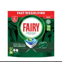 Fairy Original All-In-One Dishwasher Tablets 14 Capsules
