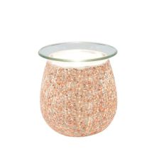 Airpure Rose Gold Mosaic Electric Wax Melter With Back Light 