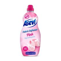 Asevi Pink Fabric Softener Laundry Conditioner Liquid 60 Washes 1.5L