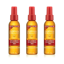 Creme of Nature Argan Oil Anti-Humidity Gloss & Shine Hair Mist 4oz - Pack of 3