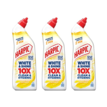 Harpic Bleach White & Shine Citrus Fresh Toilet Cleaner 750ml - Pack of 3