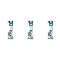 Viakal 3-in-1 Bathroom Limescale Remover Anti-Bacterial Spray 500ml - Pack of 3