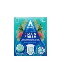 Astonish Fizz & Fresh Toilet Bowl Tablets Eucalyptus Fresh 8 Tablets