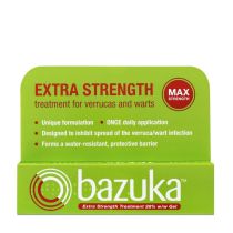 Bazuka Extra Strength Gel Wart and Verruca Treatment Salicylic Acid 6g