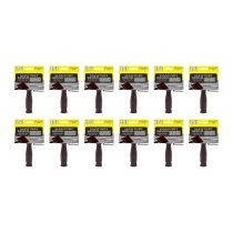 151 Masonry Paint Brush with Hanging Clip  - Pack of 12