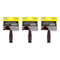 151 Masonry Paint Brush with Hanging Clip  - Pack of 3