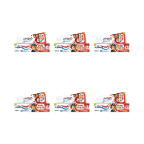 Aquafresh Little Teeth Toothpaste for Kids 3-5 Years 50ml - Pack of 6