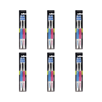 Listerine Duo Reach Interdental Firm Toothbrush Twin Pack on a clean bathroom shelf
