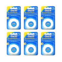 Oral B Dental Floss Essential Regular 50ml - Pack of 6