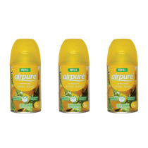 Airpure Automatic Air Freshener Refill Citrus Zing 250ml canister
